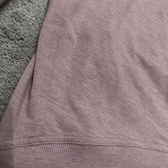 Lululemon High Lines pullover Sweatshirt Top 4 Cowl Neck Pocket Running Winter - Picture 10 of 12
